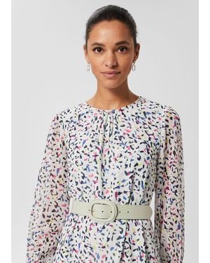 Hobbs Abbie Belt - White