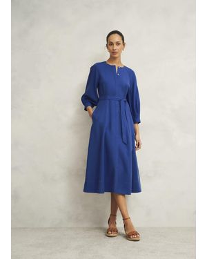 Hobbs Una Dress - Blue