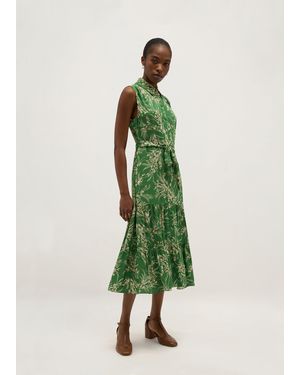 Hobbs Petite Thea Dress - Green