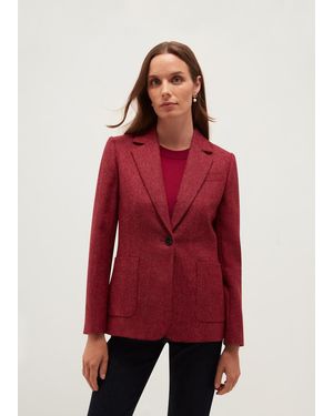 Hobbs Lilla Wool Jacket - Red