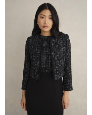 Hobbs Petite Esme Match Jacket - Black