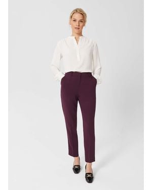 Hobbs Petite Adelia Trousers - Red