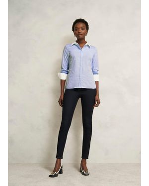 Hobbs Victoria Cotton Blend Shirt - White