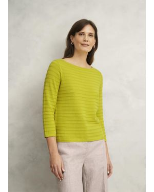 Hobbs Nellie Cotton Jumper - Yellow