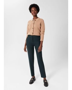 Hobbs Petite Gael Wool Blend Trousers - Multicolour