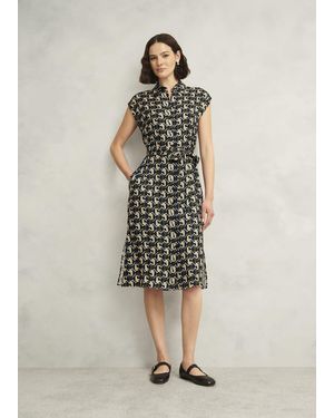 Hobbs Petite Kalinda Shirt Dress - Natural