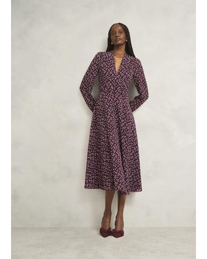 Hobbs Aurora Dress - Purple