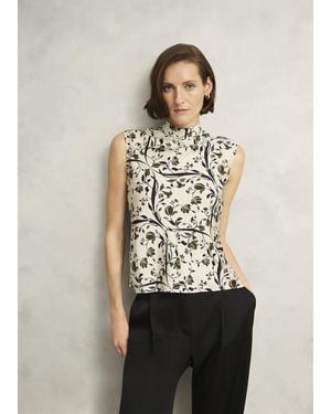 Hobbs Harptree Blouse - Natural