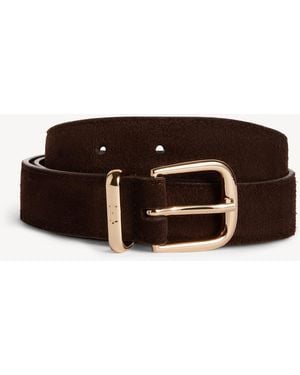 Hobbs Nima Suede Belt - Brown