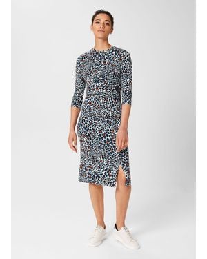 Hobbs Jemma Jersey Dress - Multicolour
