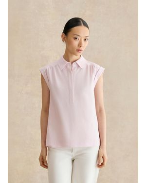 Hobbs Dahlia Linen Blend Shirt - Natural