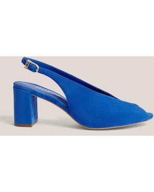 Hobbs Carla Suede Sandals - Blue