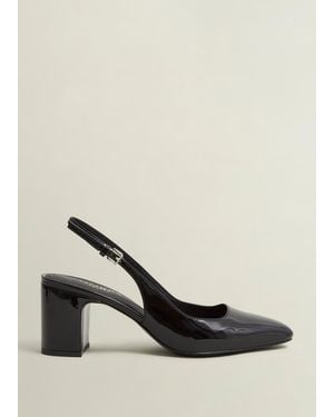 Hobbs Lily Leather Slingbacks - Natural