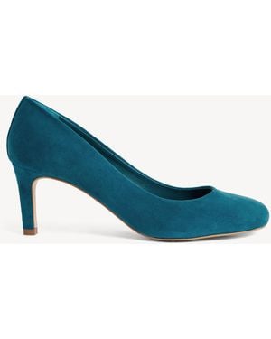 Hobbs Lizzie Suede Courts - Blue