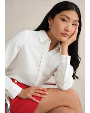 Hobbs Louisa Shirt - White