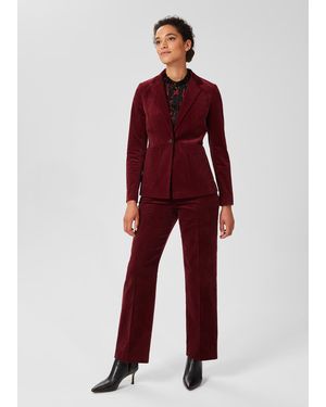 Hobbs Blake Cord Blazer - Red