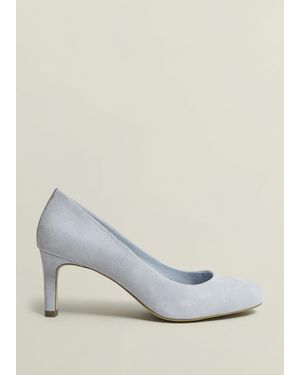 Hobbs Lizzie Suede Courts - White