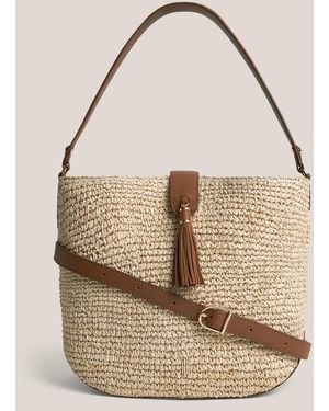 Hobbs Brooke Raffia Bag - Natural