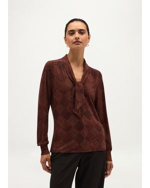Hobbs Tarini Printed Top - Red