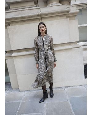 Hobbs Aves Dress - Grey