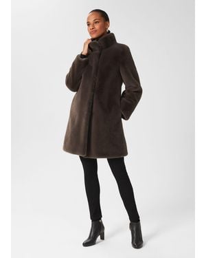 Hobbs Petite Maddox Coat - Black