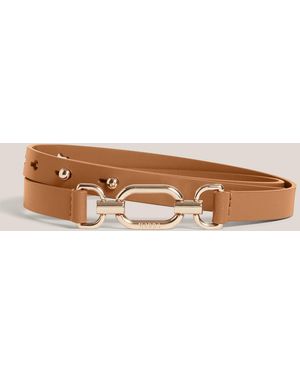 Hobbs Cecelia Leather Belt - Natural
