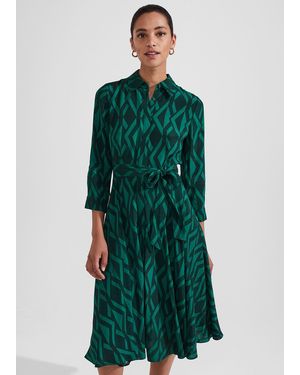 Hobbs Lainey Dress - Green