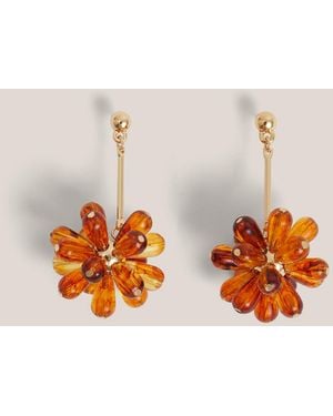 Hobbs Paulina Beaded Earrings - Yellow