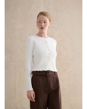 Hobbs Larissa Cardigan - Natural