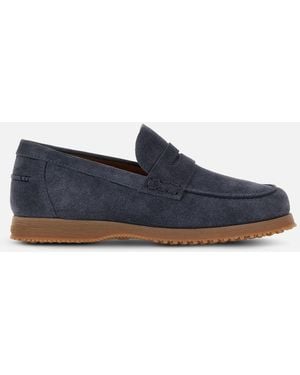 Hogan Loafers Traditional - Blau