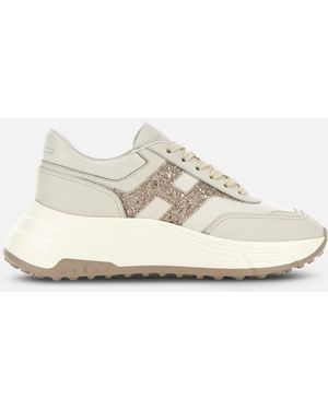 Hogan Chunky Trainers, - White