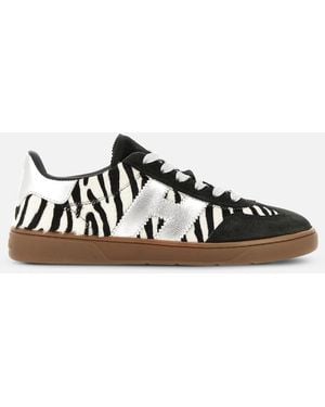 Hogan Flat Trainers, - Black