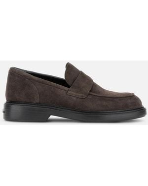 Hogan Lace-Ups And Moccasins, - Brown