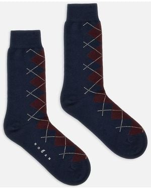 Hogan Hosiery, (One Size) - Blue
