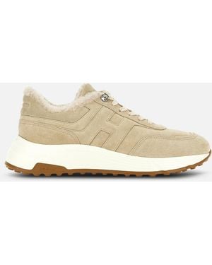 Hogan Sporty Trainers, - Natural