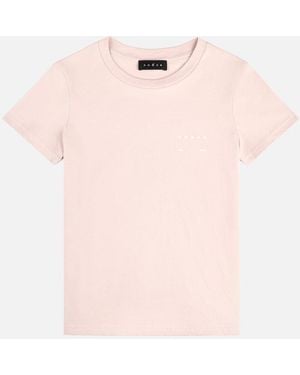 Hogan Cipria Boxy T-Shirt - Pink