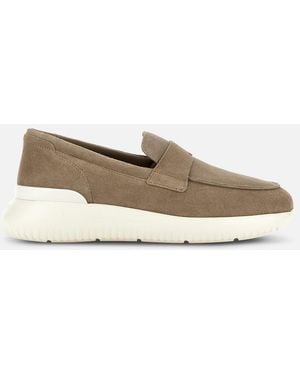 Hogan Lace-Ups And Moccasins, - Natural