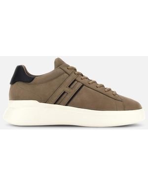 Hogan Chunky Trainers, - Brown
