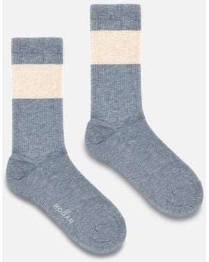 Hogan Hosiery, (One Size) - Blue