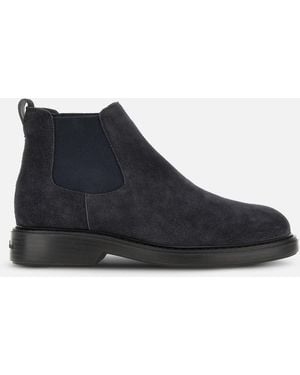 Hogan Chelsea Boots H704 - Blau