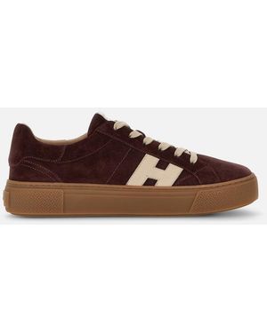 Hogan Flat Trainer, - Brown