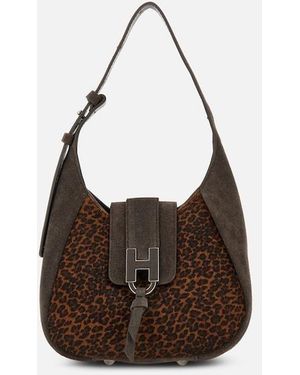 Hogan Bolso Hobo Trend Mini - Marrón