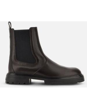 Hogan Chelsea Ankle Boots H673 - Schwarz