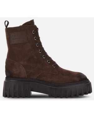 Hogan Boots, - Brown