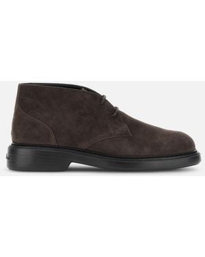 Hogan Boots And Chelsea, - Brown