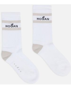 Hogan Hosiery, (One Size) - White