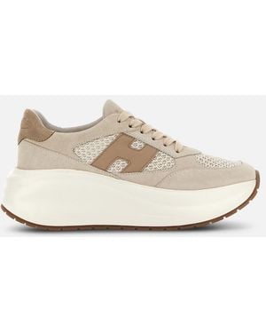 Hogan Sporty Trainers, - Natural