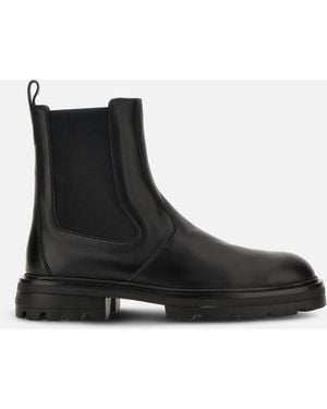 Hogan Chelsea Ankle Boots H673 - Schwarz