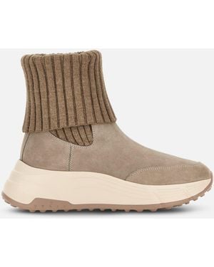 Hogan Chelsea Boots Hi-Fi - Braun