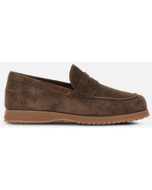 Hogan Lace-Ups And Moccasins, - Brown